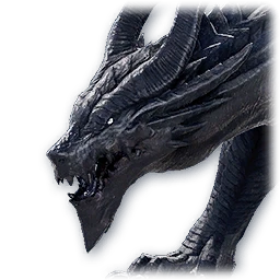 Black Dragon — AION 2 宠物肖像