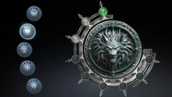 AION 2 属类洞察面板 — 游戏参考画面